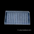 Plaque PCR à jupe complète à 96 puits